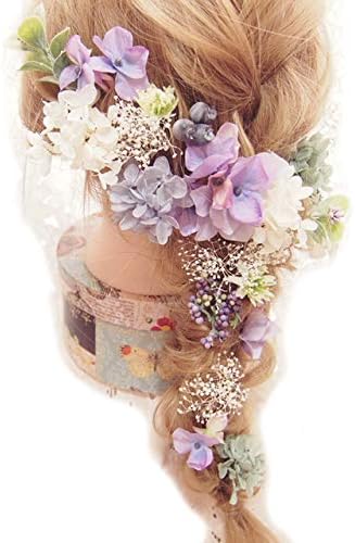 ♡ Lulu's ルルズ ヘッドドレス プリザーブドフラワー アーティ